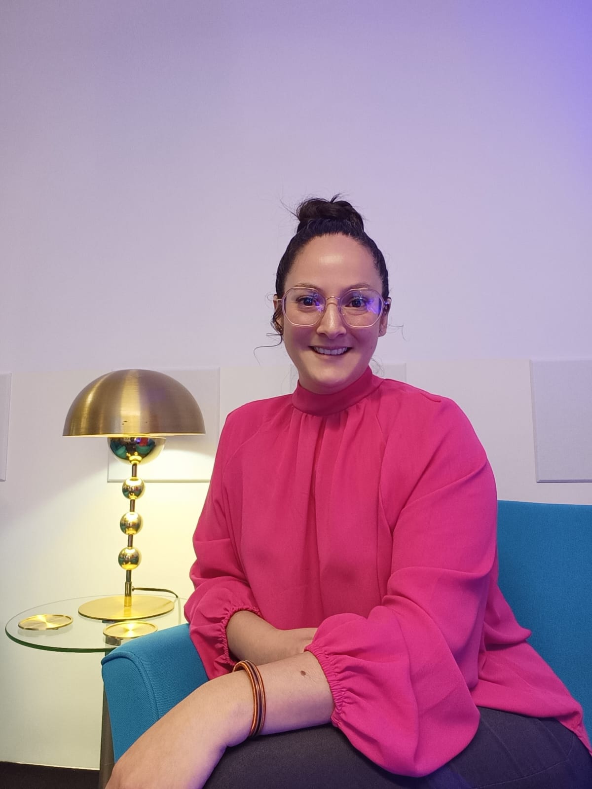 Paula Chávez, asesora de seguros